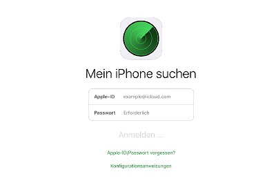 iPhone wiederfinden