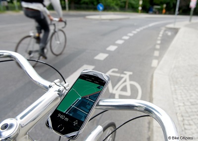 Smartphone-Halterung für das Fahrrad